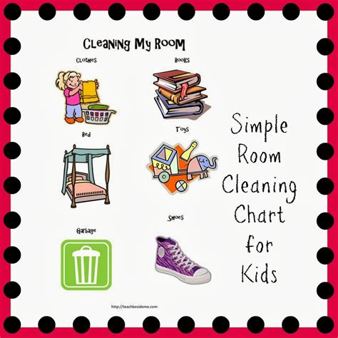 Children's Cleaning Chart