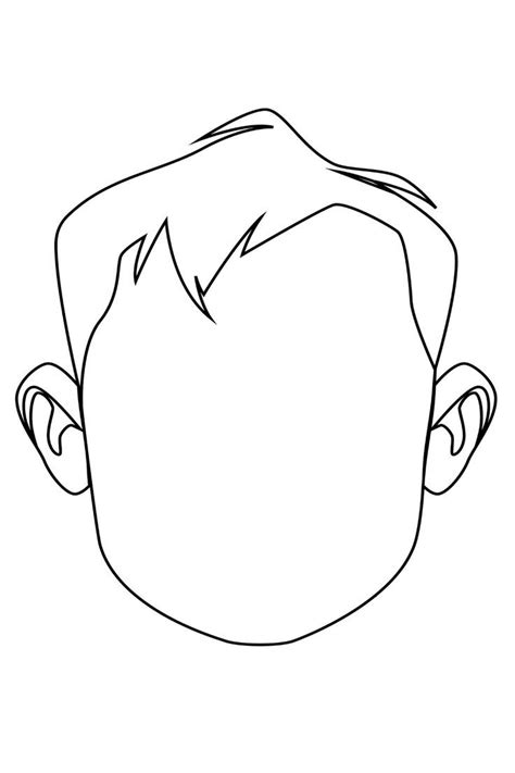 Children's Face Templates