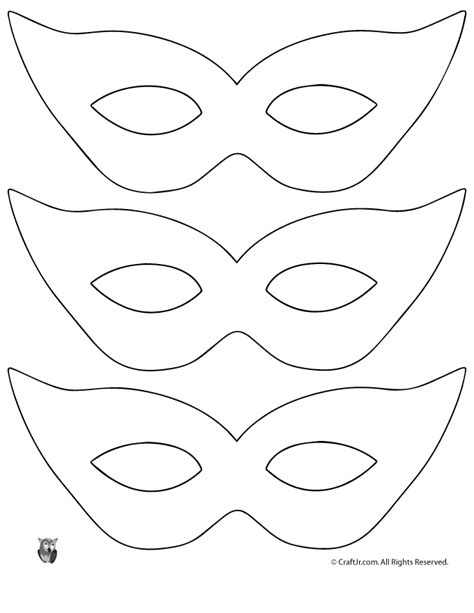 Childrens Mask Template
