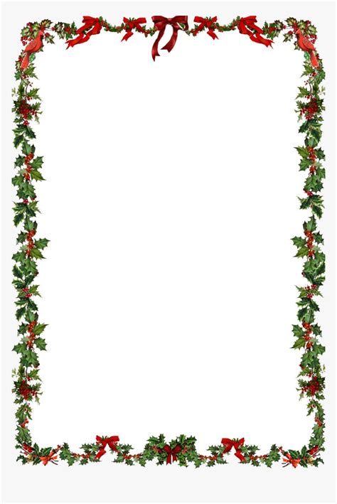 Christmas Clipart Borders Free Printable
