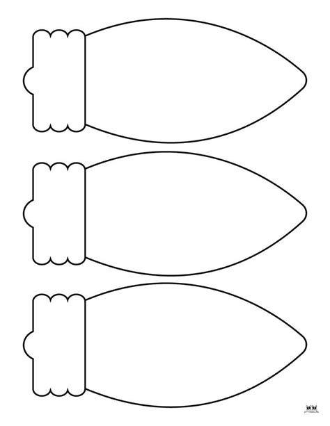 Christmas Lights Template