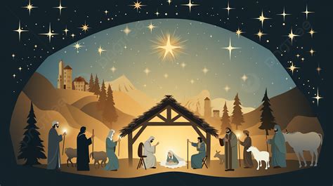 Christmas Nativity Scene Printable
