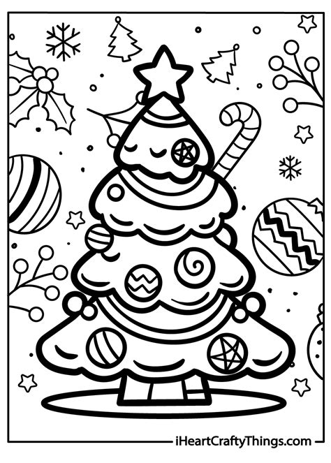 Christmas Printable Coloring Pages For Kids