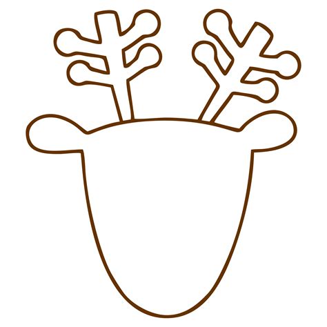 Christmas Reindeer Template