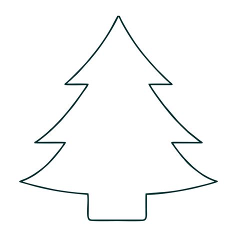 Christmas Tree Printable Template