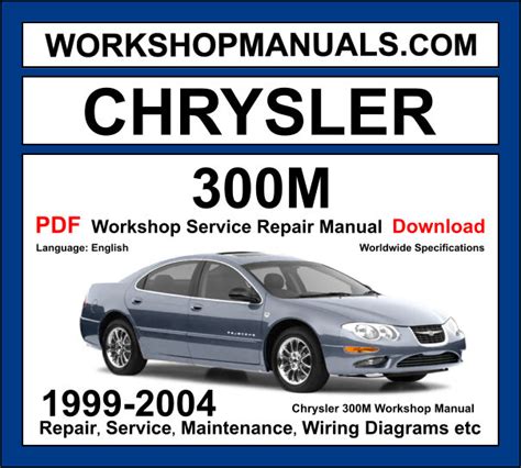 Chrysler 300m 1999 2004 Service Repair Manual Download