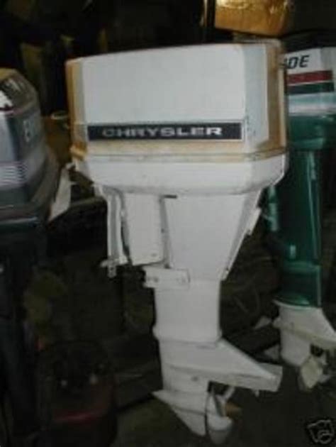 Chrysler 35 Hp 45 Hp And 55 Hp Outboard Service Manual