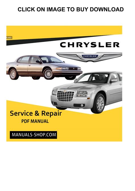 Chrysler Caravan 2005 Service Repair Manual