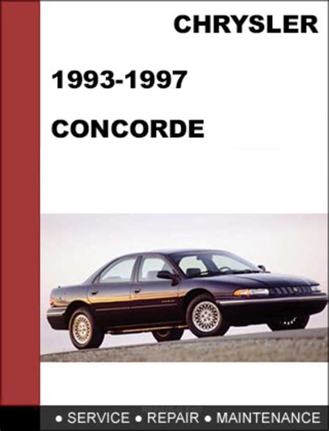 Chrysler Concorde 1993 1997 Factory Service Repair Manual
