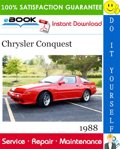 Chrysler Conquest 1988 Service Repair Manual