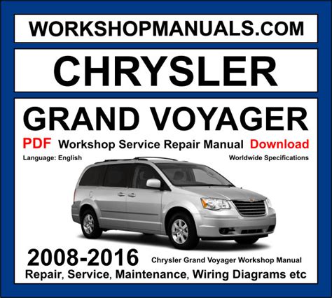 Chrysler Grand Voyager Diesel Service Manual