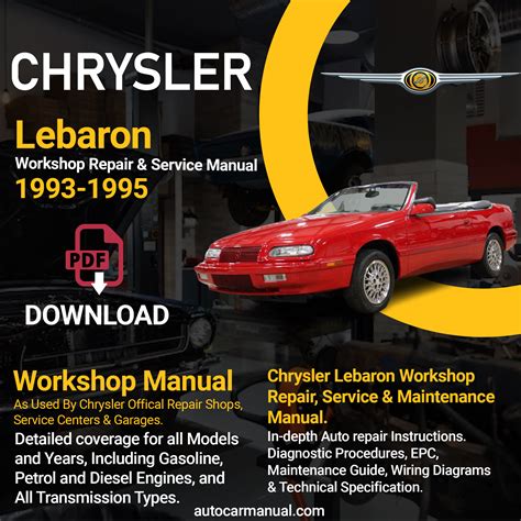 Chrysler Lebaron 1993 Workshop Repair Service Manual Pdf