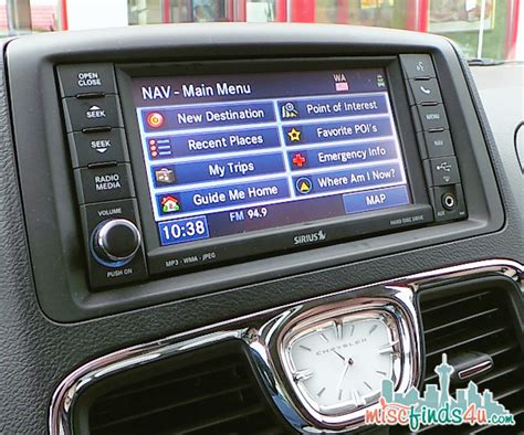 Chrysler Town And Country Navigation System User Manual