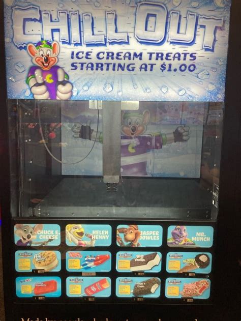 Chuck E. Cheese Ice Cream Machine: The Sweetest Treat in Town!
