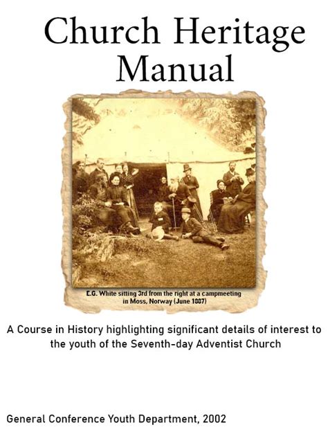 Church Heritage Manual Pathfinders South Pacific