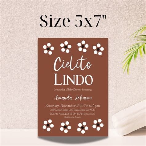 Cielito Lindo Invitation Template