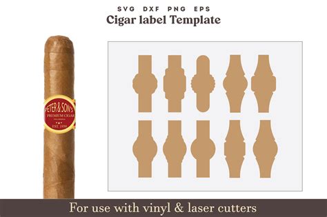 Cigar Label Template
