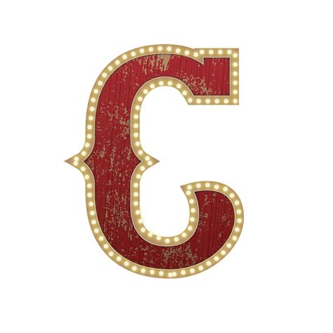 Circus Letters Printable