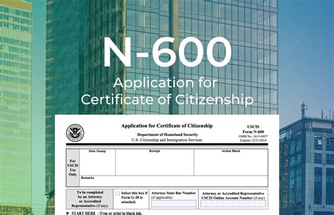 Citizenship Form N 600