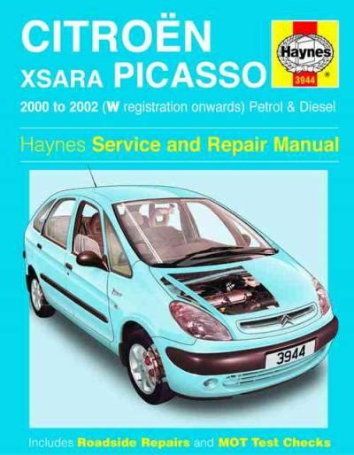 Citroen 2000 2002 Xsara Picasso Workshop Repair Service Manual 10102 Quality