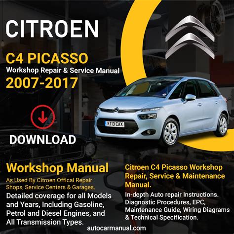 Citroen C4 Picasso Maintenance Manual