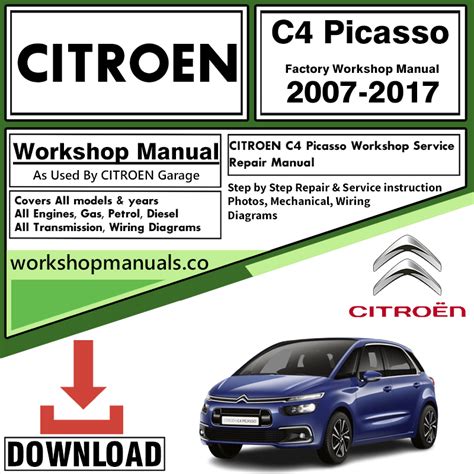 Citroen C4 Picasso Service Manual Download