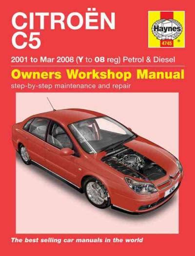 Citroen C5 2001 2008 Service Repair Manual