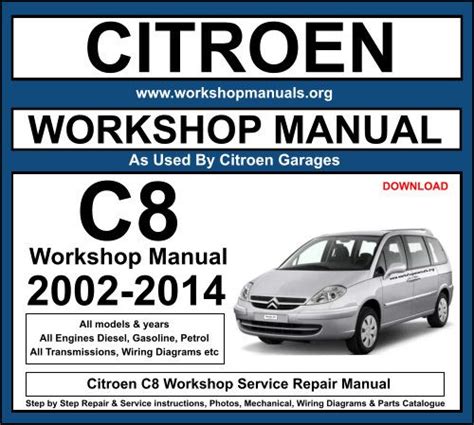 Citroen C8 Service Manual Free Download