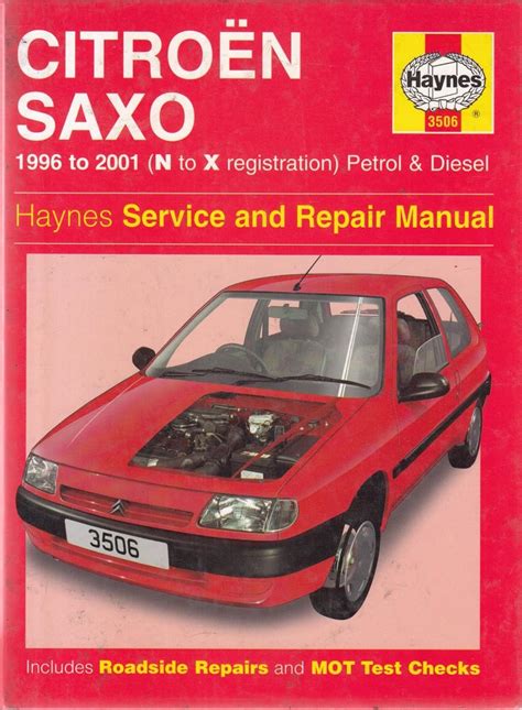 Citroen Saxo Service And Repair Manual Download