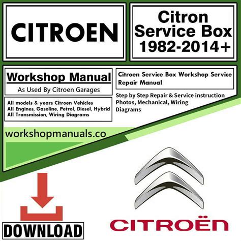 Citroen Service Box Workshop Manual