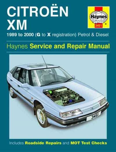 Citroen Xm Petrol Diesel Service Repair Pdf Manual 1989 2000