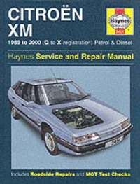Citroen Xm Service And Repair Manual