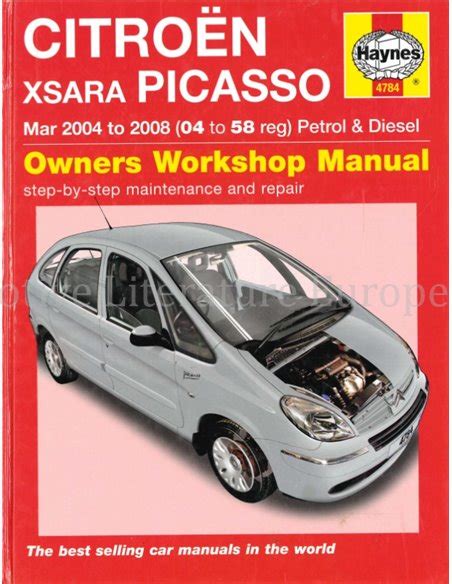 Citroen Xsara Picasso Service Manual English