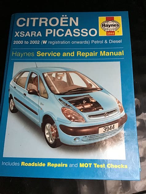 Citroen Xsara Picasso Service Repair Manual 2000 2001 2002 Download