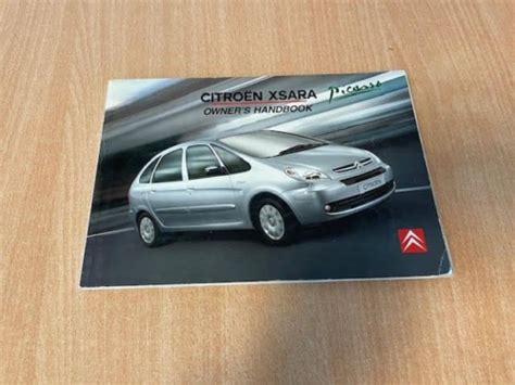 Citroen Xsara Picasso User Manual English