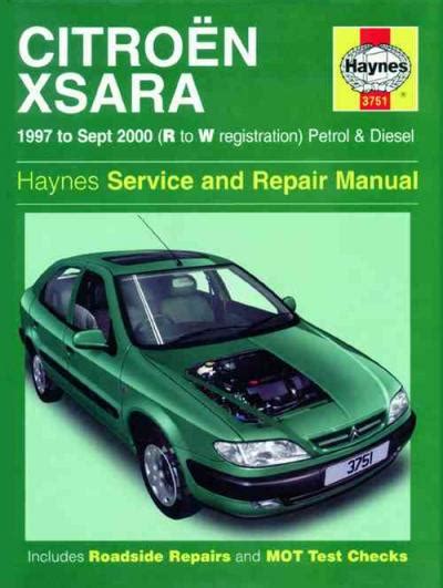 Citroen Xsara Repair Manual 1997 2000