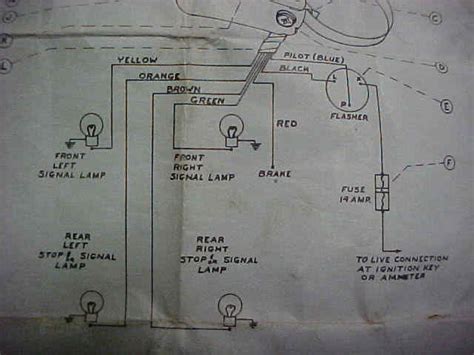 Cj3b Brake Light Wiring Diagram