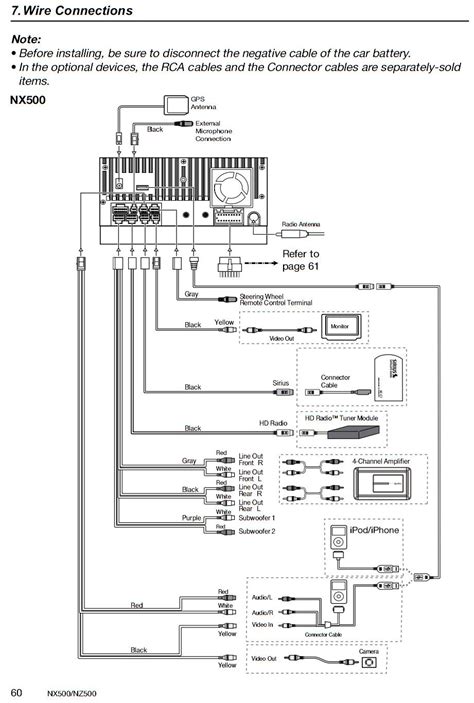 Clarion Stereo Wiring Diagram Free Picture Schematic