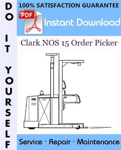 Clark Nos 15 Service Repair Workshop Manual Download