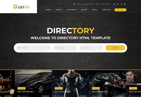 Classified Website Template