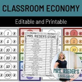 Classroom Economy Printables