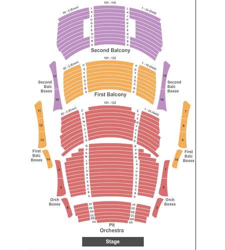 Clay Center Wv Seating Chart