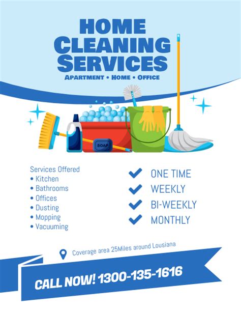 Cleaning Services Template Free Download