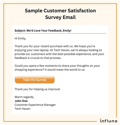 Client Feedback Email Template
