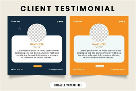 Client Testimonials Template