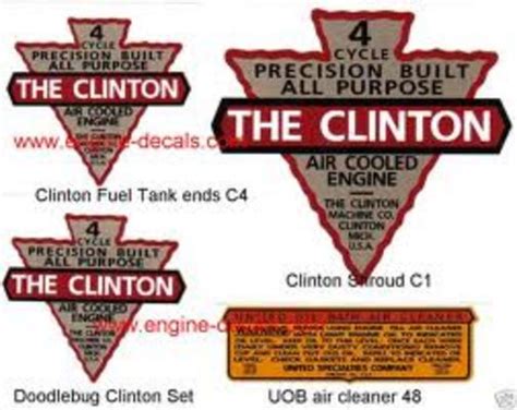 Clinton Engines Master Service Repair Manual