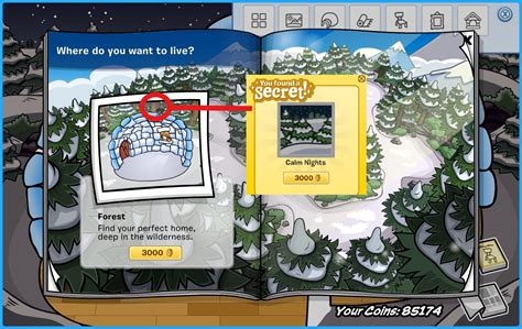 Club Penguin Rewritten Igloo Catalog August