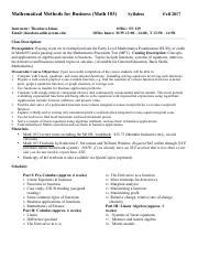 Cnm Summer 2017 Catalog Math 103