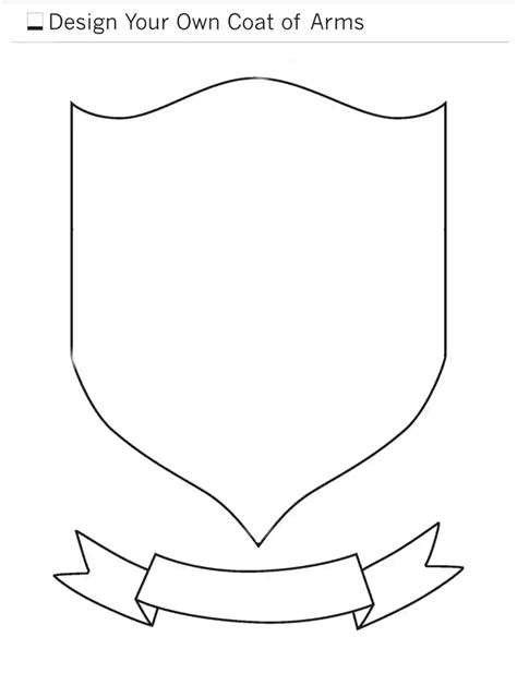 Coats Of Arms Template
