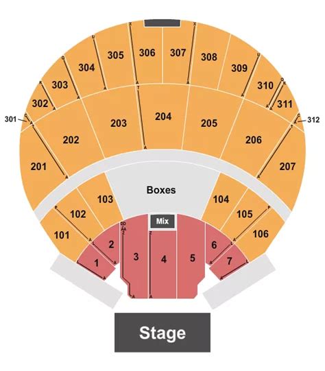 Coca Cola Amphitheater Seating Chart